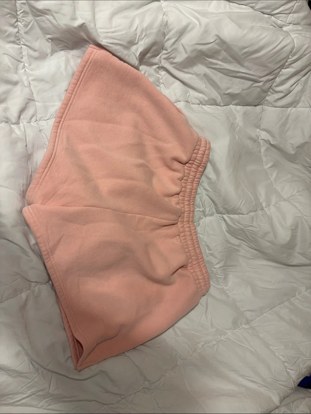 Women's Athletic Lounge Shorts - Light Pink